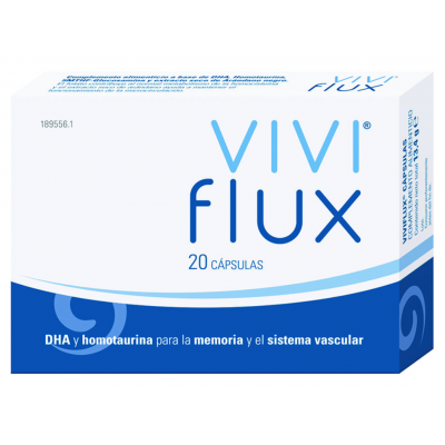 Comprar VIVIFLUX 20 CAPSULAS al mejor precio en NuestraFarma, tu farmacia online