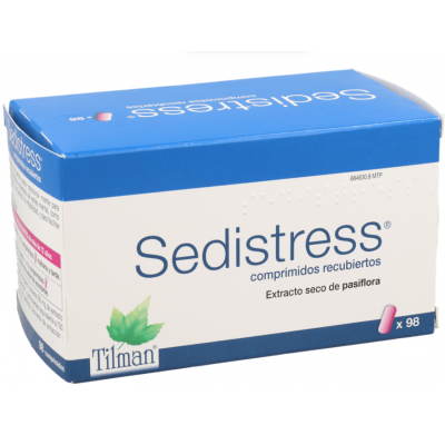 Comprar SEDISTRESS 200 MG 98 COMPRIMIDOS RECUBIERTOS al mejor precio en NuestraFarma, tu farmacia online