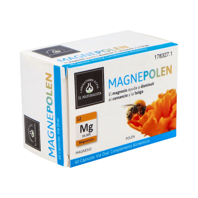 Comprar EL NATURALISTA MAGNEPOLEN 60 CAPSULAS al mejor precio en NuestraFarma, tu farmacia online
