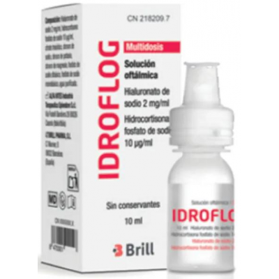 Comprar IDROFLOG SOLUCION OFTALMICA 10 ML MULTIDOSIS al mejor precio en NuestraFarma, tu farmacia online