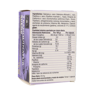 Comprar EL NATURALISTA TRANQUINATUR SUEÑO 48 CAPSULAS al mejor precio en NuestraFarma, tu farmacia online