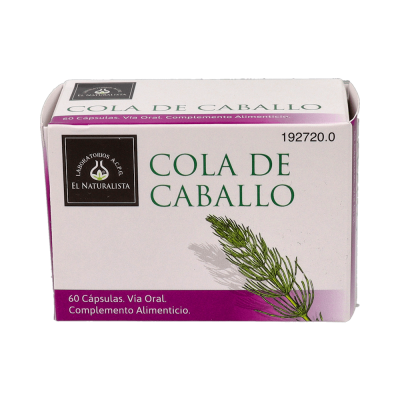 Comprar EL NATURALISTA COLA DE CABALLO 60 CAPSULAS al mejor precio en NuestraFarma, tu farmacia online