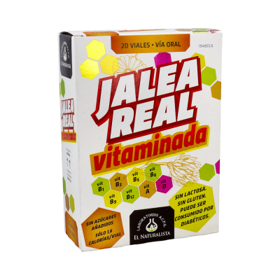 Comprar EL NATURALISTA JALEA REAL VITAMINADA 20 VIALES 10 ML al mejor precio en NuestraFarma, tu farmacia online