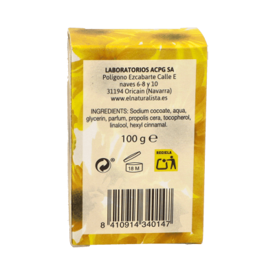 Comprar EL NATURALISTA JABON ARTESANO PROPOLEO 100 G al mejor precio en NuestraFarma, tu farmacia online