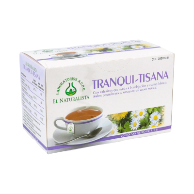 Comprar EL NATURALISTA TRANQUI-TISANA 20 BOLSITAS FILTRO 1,5 G al mejor precio en NuestraFarma, tu farmacia online