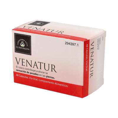 Comprar EL NATURALISTA VENATUR 48 CAPSULAS al mejor precio en NuestraFarma, tu farmacia online