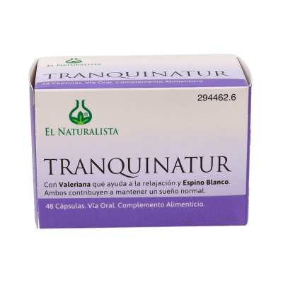 Comprar EL NATURALISTA TRANQUINATUR 48 CAPSULAS al mejor precio en NuestraFarma, tu farmacia online