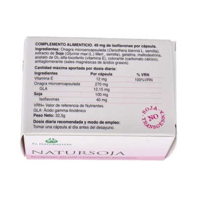 Comprar EL NATURALISTA NATURSOJA 60 CAPSULAS al mejor precio en NuestraFarma, tu farmacia online
