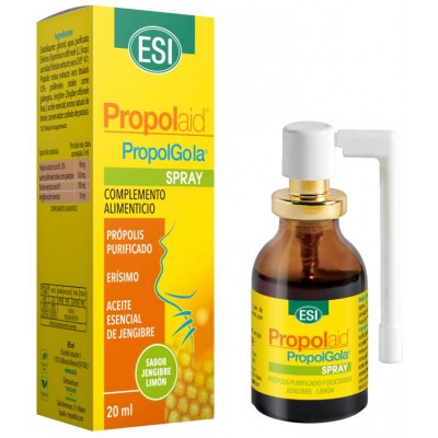 Comprar ESI PROPOLAID PROPOLGOLA PROPOLIS SPRAY SABOR JENGIBRE LIMON 20 ML al mejor precio en NuestraFarma, tu farmacia online