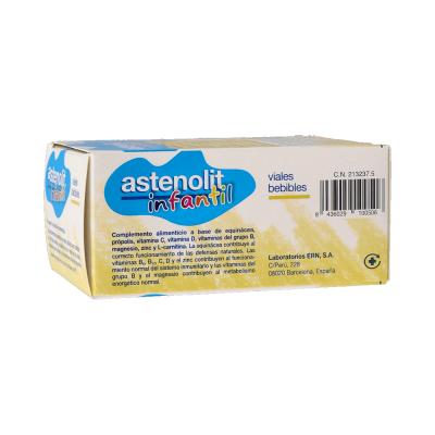 Comprar ASTENOLIT INFANTIL 12 VIALES 10 ML al mejor precio en NuestraFarma, tu farmacia online