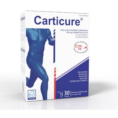 Comprar CARTICURE 30 SOBRES al mejor precio en NuestraFarma, tu farmacia online