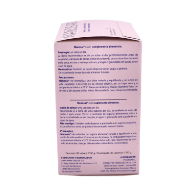 Comprar MANOSAR 30 SOBRES al mejor precio en NuestraFarma, tu farmacia online