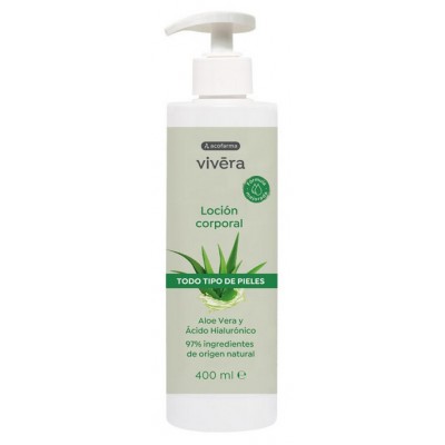 Comprar ACOFARMA VIVERA LOCION CORPORAL TODO TIPO PIELES ALOE VERA 400 ML al mejor precio en NuestraFarma, tu farmacia online