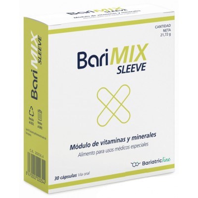 Comprar BARIMIX SLEEVE 30 CAPSULAS al mejor precio en NuestraFarma, tu farmacia online
