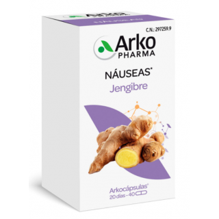ARKOCAPSULAS JENGIBRE 40 CAPSULAS
