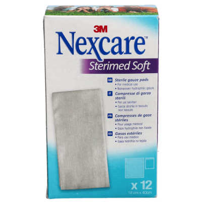 Comprar 3M NEXCARE STERIMED SOFT GASAS ESTERILES 18 X 40 CM al mejor precio en NuestraFarma, tu farmacia online