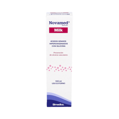 Comprar NOVAMED SKINCARE MILK ACIDOS GRASOS HIPEROXIGENADOS CON SILICONA 100 ML al mejor precio en NuestraFarma, tu farmacia online