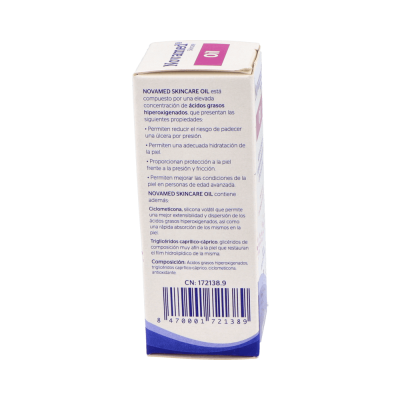 Comprar NOVAMED OIL ACIDOS GRASOS HIPEROXIGENADOS CON SILICONA 20 ML al mejor precio en NuestraFarma, tu farmacia online