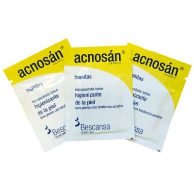 Comprar ACNOSAN TOALLITAS 20 TOALLITAS al mejor precio en NuestraFarma, tu farmacia online