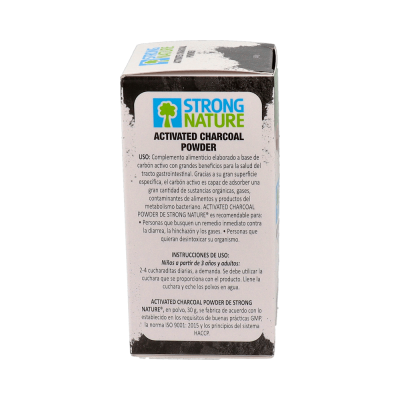 Comprar STRONG NATURE ACTIVATED CHARCOAL POWDER 30 G al mejor precio en NuestraFarma, tu farmacia online