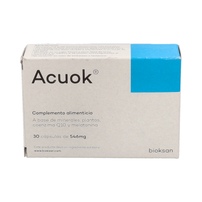 Comprar ACUOK 30 CAPSULAS al mejor precio en NuestraFarma, tu farmacia online