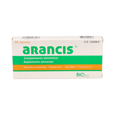 Comprar ARANCIS 30 CAPSULAS al mejor precio en NuestraFarma, tu farmacia online