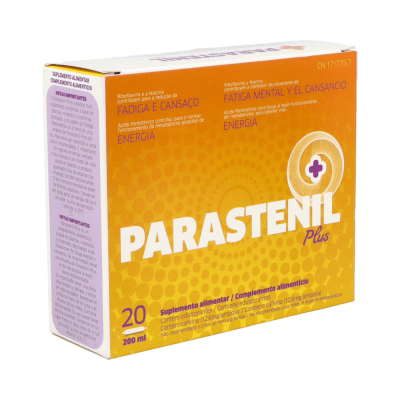 Comprar PARASTENIL PLUS 20 AMPOLLAS BEBIBLES al mejor precio en NuestraFarma, tu farmacia online