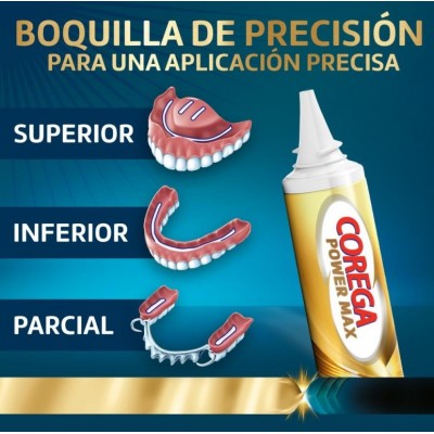 Comprar COREGA POWER MAX SUPREME TODO EN 1 40 G al mejor precio en NuestraFarma, tu farmacia online