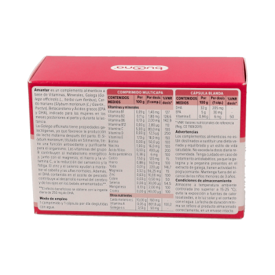 Comprar BUONAR AMANTAR 20 COMPRIMIDOS + 20 CAPSULAS al mejor precio en NuestraFarma, tu farmacia online