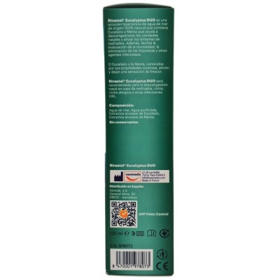 Comprar RINASTEL EUCALYPTUS SPRAY NASAL 125 ML al mejor precio en NuestraFarma, tu farmacia online