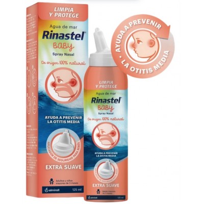 Comprar RINASTEL BABY SPRAY NASAL 125 ML al mejor precio en NuestraFarma, tu farmacia online