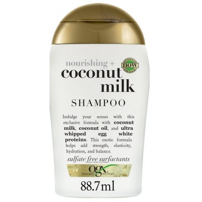 Comprar OGX NOURISHING + COCONUT MILK CHAMPU 88.7 ML al mejor precio en NuestraFarma, tu farmacia online