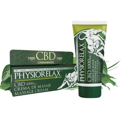 Comprar PHYSIORELAX CBD 1000 MG CREMA DE MASAJE 75 ML al mejor precio en NuestraFarma, tu farmacia online