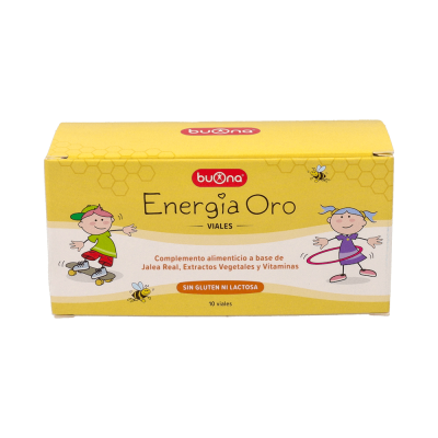 Comprar BUONA ENERGIA ORO 10 VIALES 10 ML al mejor precio en NuestraFarma, tu farmacia online