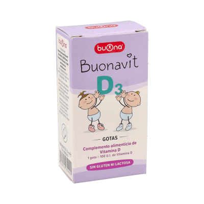 Comprar BUONA BUONAVIT D3 GOTAS 12 ML al mejor precio en NuestraFarma, tu farmacia online