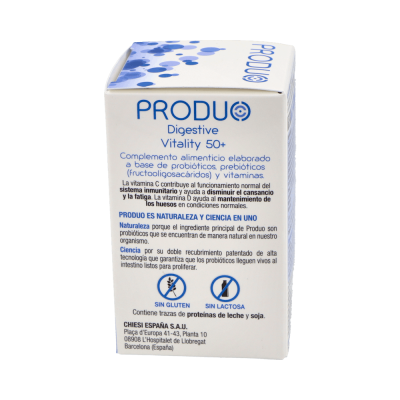 Comprar PRODUO DIGESTIVE VITALITY 50+ 30 CAPSULAS al mejor precio en NuestraFarma, tu farmacia online