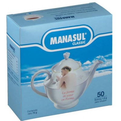 Comprar MANASUL CLASSIC 50 BOLSITAS 1,5 G al mejor precio en NuestraFarma, tu farmacia online