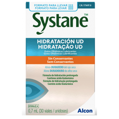 Comprar SYSTANE ULTRA PLUS HIDRATACION UD GOTAS OFTALMICAS LUBRICANTES 30 MONODOSIS al mejor precio en NuestraFarma, tu farmacia online