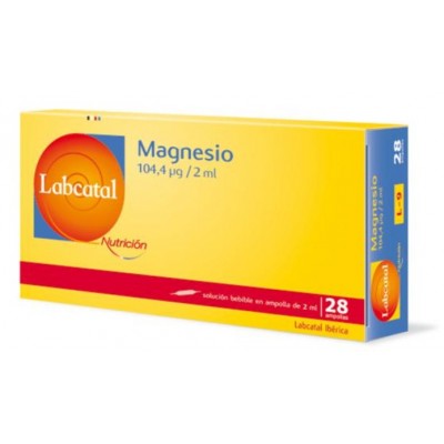 Comprar LABCATAL 9 MAGNESIO 28 AMPOLLAS al mejor precio en NuestraFarma, tu farmacia online
