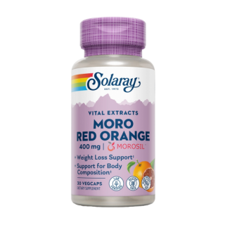 SOLARAY MOROSIL MORO RED ORANGE 400 MG 30 CAPSULAS VEGETALES