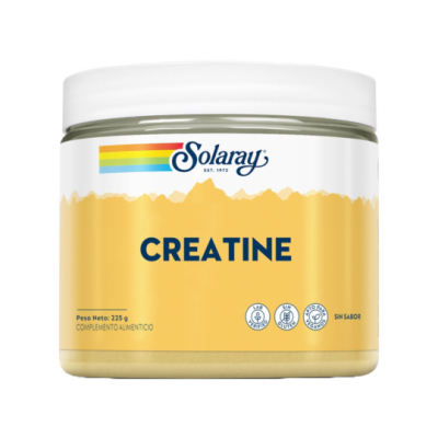 Comprar SOLARAY CREATINA MONOHIDRATO SIN SABOR 225 G al mejor precio en NuestraFarma, tu farmacia online