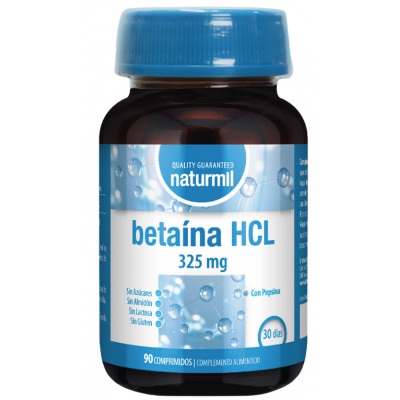 Comprar BETAINA CLORHIDRATO CON PEPSINA DIETMED 90 COMPRIMIDOS al mejor precio en NuestraFarma, tu farmacia online