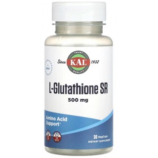 KAL SUPER L-GLUTATION SR 500 MG 30 CAPSULAS VEGETALES