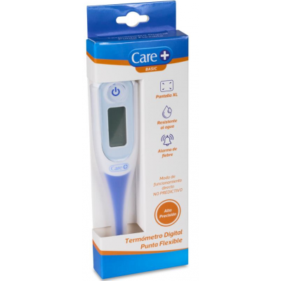 Comprar CARE+ TERMOMETRO DIGITAL PUNTA FLEXIBLE al mejor precio en NuestraFarma, tu farmacia online
