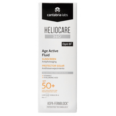 Comprar HELIOCARE 360º AGE ACTIVE FLUID 50 ML al mejor precio en NuestraFarma, tu farmacia online