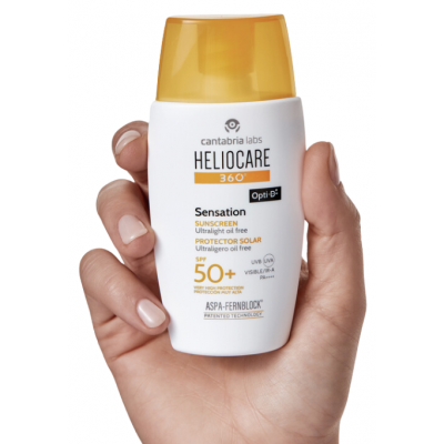 Comprar HELIOCARE 360º SENSATION PROTECTOR SOLAR ULTRALIGERO OIL-FREE 50 ML al mejor precio en NuestraFarma, tu farmacia online