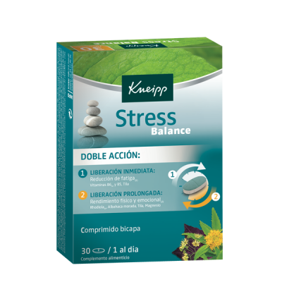 Comprar KNEIPP STRESS BALANCE 30 COMPRIMIDOS al mejor precio en NuestraFarma, tu farmacia online