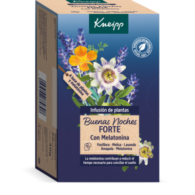 Comprar KNEIPP BUENAS NOCHES FORTE CON MELATONINA INFUSION 20 BOLSITAS al mejor precio en NuestraFarma, tu farmacia online