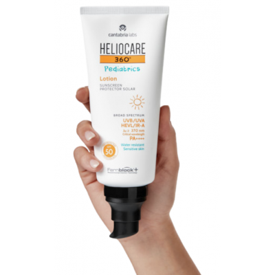 Comprar HELIOCARE 360º PEDIATRICS LOTION SPF 50 200 ML al mejor precio en NuestraFarma, tu farmacia online