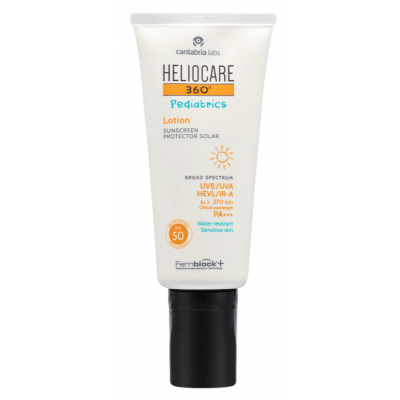 Comprar HELIOCARE 360º PEDIATRICS LOTION SPF 50 200 ML al mejor precio en NuestraFarma, tu farmacia online
